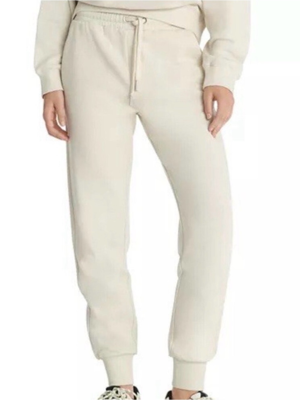 The Kooples Sweatshirt and Joggers Cream Set Size S - Picture 3 of 3
